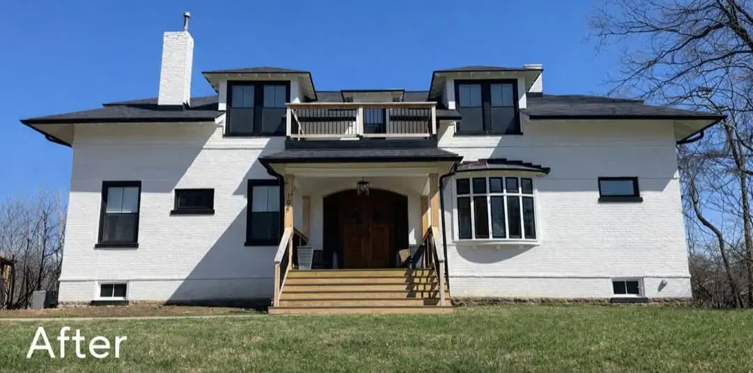 After house painting